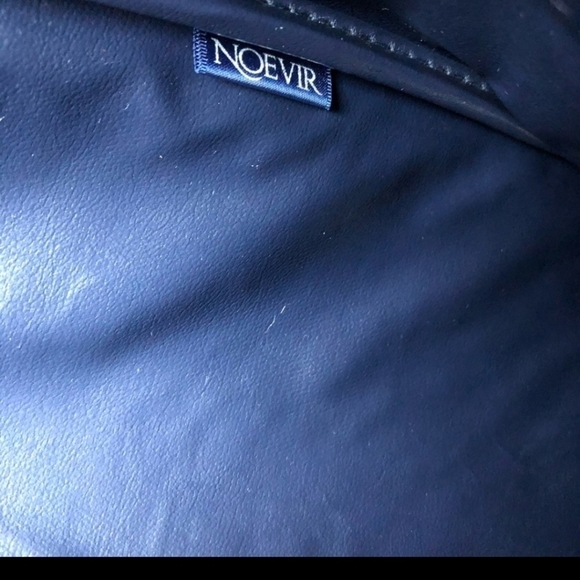 Vtg Celine Noevir Logo Tote Clutch - Picture 3 of 7